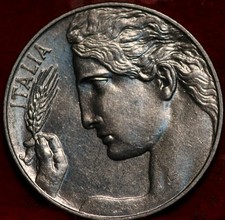 1910 Italy 20 Centesimi Stainless Steel Foreign Coin