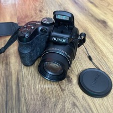Vintage Fujifilm FinePix 10MP Bridge Camera 12x Zoom Retro Digital Fully Working