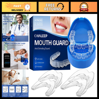 Anti-Teeth Grinding Mouth Guard for Night Clenching, Sleep Aid Night Guard