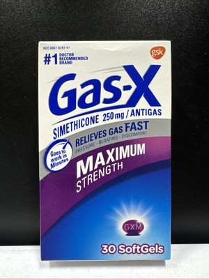 #ad #ad Gas X Max Strength 250mg Simethicone. Gas Bloating Discomfort 30 Softgels 11 27 $10.95