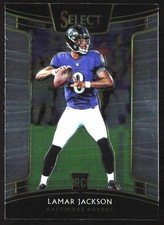 2018 Panini Select Lamar Jackson Rookie #70 ES6-7