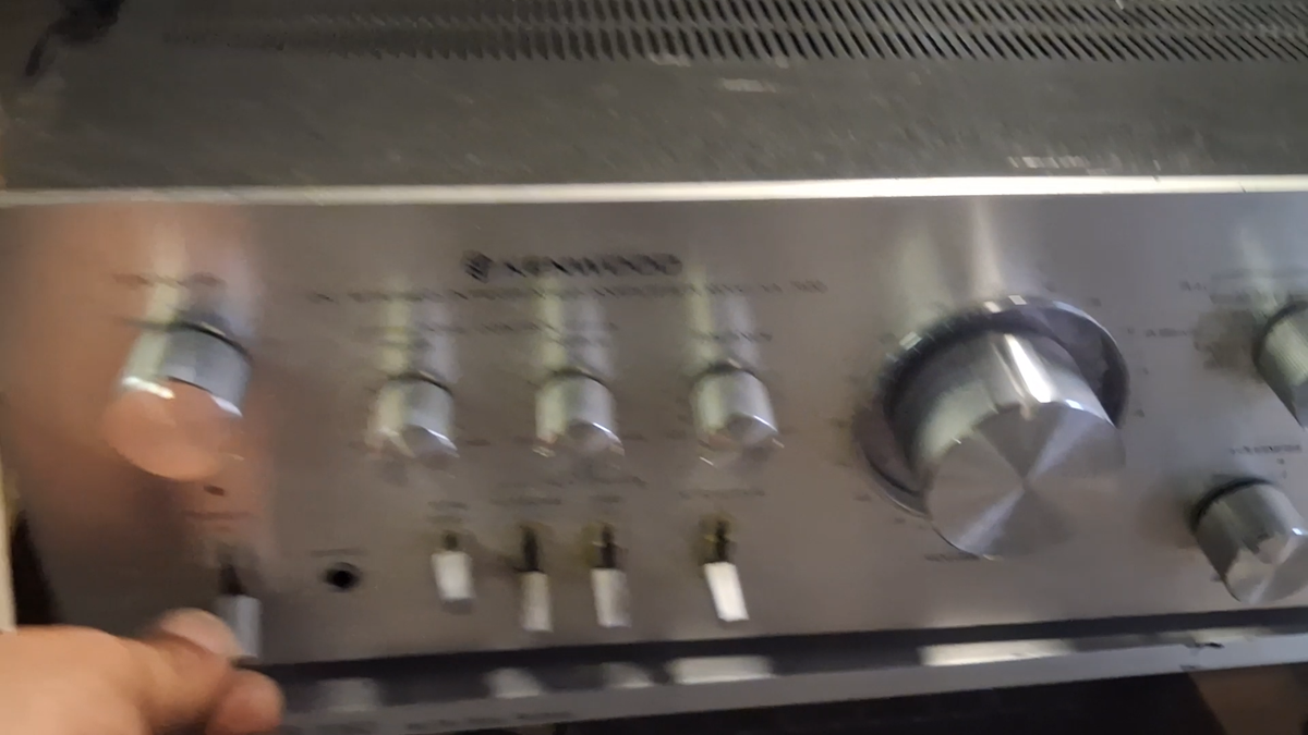 Vintage Kenwood KA-7100 DC Stereo Integrated Amplifier 🔥 Silver