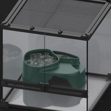 Reptile Hide Box with Water Supply Easy to Clean Accessories Decoration Reptile