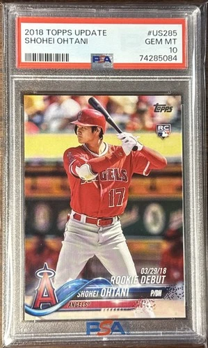 2018 Topps Update Series - Rookie Debut Shohei Ohtani #US285 (RC)