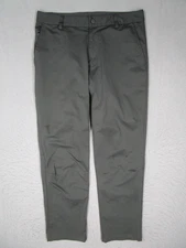 Rhone Pants Mens 32 Gray Commuter Work Performance Casual Travel Golf 32x29