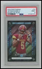 2024 Panini Photogenic Jayden Daniels Rookie Pix Blue /99 #14 PSA 9 Commanders