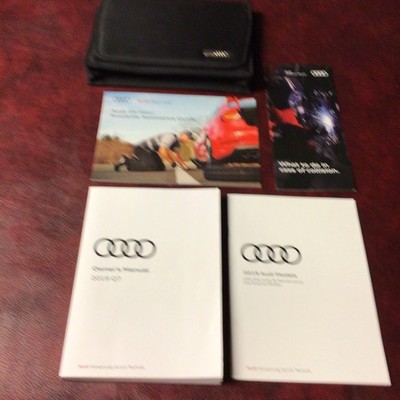 2019 AUDI Q7 OWNERS MANUAL BOOKS REF WARR MAINT GUIDE CASE ALL MODELS