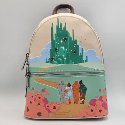 ebay loungefly mini backpack Loungefly Wizard of OZ Emerald City Mini Backpack New