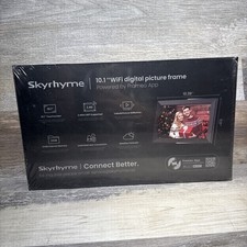 Skyrhyme Frame 10 in Wi-Fi Digital Touch Screen Picture Frame with 32GB Storage