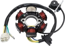 6-Coil Magneto Stator Ignition Generator for GY6 50cc 70cc 90cc 110cc 125cc M...