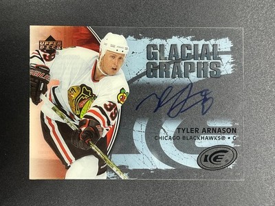 2005-06 Upper Deck Ice Glacial Graphs #GGTA Tyler Arnason
