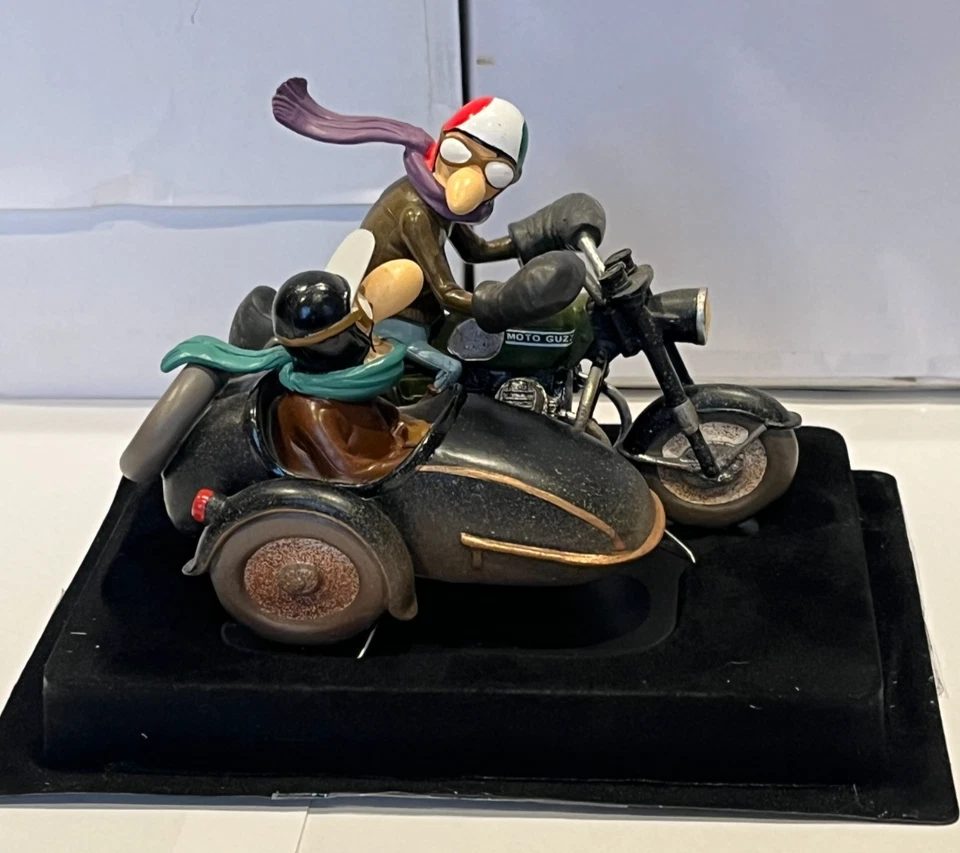 Moto Joe Bar Team 50 Side Car Moto Guzzi 850 GT Watsonian Caja + Fascículo 1/18 - Imagen 2 de 4