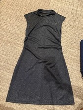 Reformation Black Sparkly Mini Dress Size M