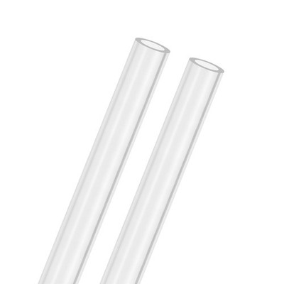 2Pcs 305mm Clear Rigid Acrylic Pipe, 13x19mm Plastic Round Tube Cooling System
