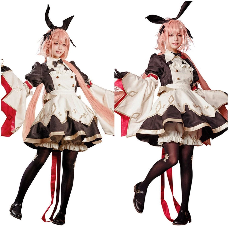 Pedido Sable Astolfo Cosplay Vestido Disfraz Halloween Conjunto Uniforme Traje Conjunto Completo Foto 4 de 4