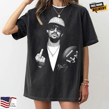 Bunny Football Bad Benito Shirt, BadBunny Bowl 2026 Halftime Show T-Shirt L liac