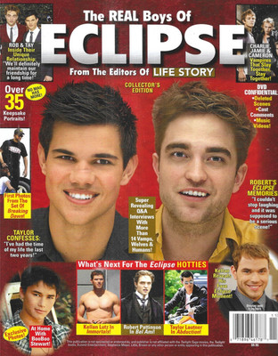 Real Boys of Eclipse Twilight Magazine Robert Pattinson Collector's Edition 2010