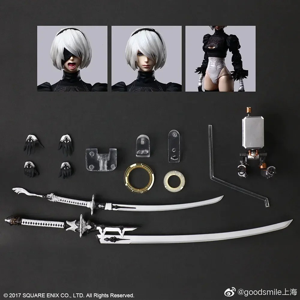 Figurine NieR Automata 2B 26cm pour exposition vitrine et gaming