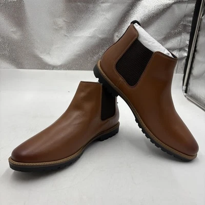 Botines Chelsea Cole Haan Midland, Cuero Marrón C37590, Para Hombre Talla 13 - Imagen 1 de 4