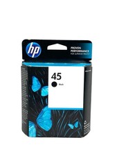 GENUINE HP 45 INK 51645A NEW FACTORY SEALED BOX JULY 2015