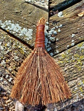 Tiny Scented Witches Broom / Altar Broom / Altar Tools / Brooms