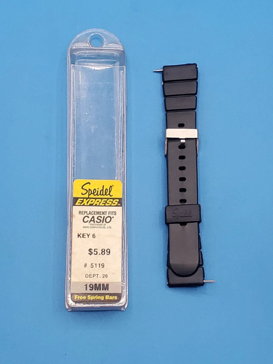 Cinturino Speidel 18mm Acciaio E Gomma Nero Per Orologio Casio – Offerta 2x1 - Foto 3