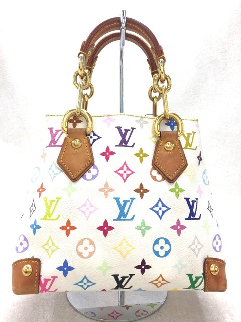 Louis Vuitton Audra Tote Multicolor Canvas/Leather for sale online | eBay