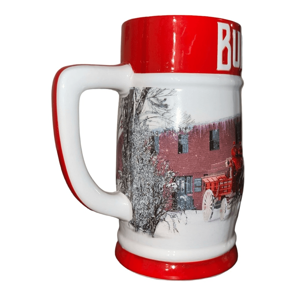 2018 Christmas holiday Budweiser beer stein eBay