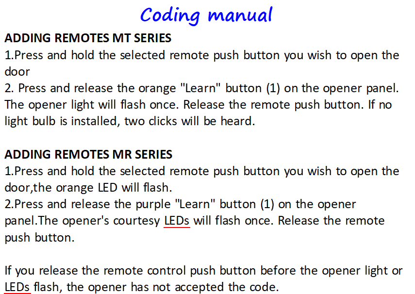Vicway VR650 VR850 C945 94335E MT230 Merlin + Garage Remote Control eBay