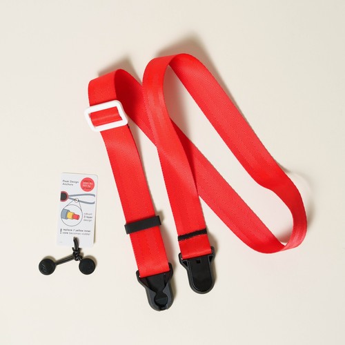 RED Adjustable Camera Neck Strap w/ Peak Design Anchors - Picture 2 of 8