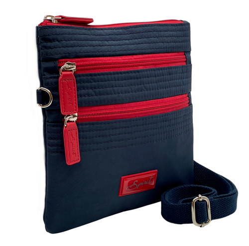 Spirit leichte kleine viersektive Xbody Nylon Reisetasche 4512 - Bild 35 von 68