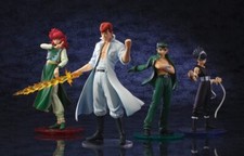 KOTOBUKIYA ARTFX J Yu Yu Hakusho 1/7 Figure Urameshi Kuwabara Hiei Kurama F/S