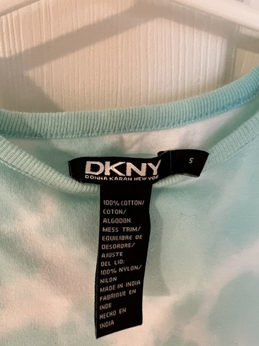 DKNY Girls Dress size S Tie Dye Ruffled - Picture 8 of 10