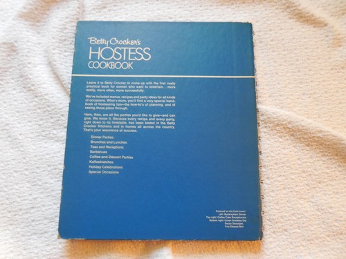 Betty Crocker's HOSTESS Cookbook, 1972, Guest-tested Recipes & Party Plans.... - Picture 11 of 11