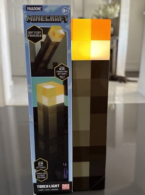 Minecraft Torch Rechargeable Portable Night Light