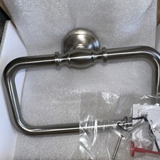 KOHLER K-72571-BN Artifacts Towel Ring, Brushed Nickel