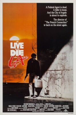 1985 To Live and Die in L.A. Vintage Movie Poster Print 36x24 9mil PAPER
