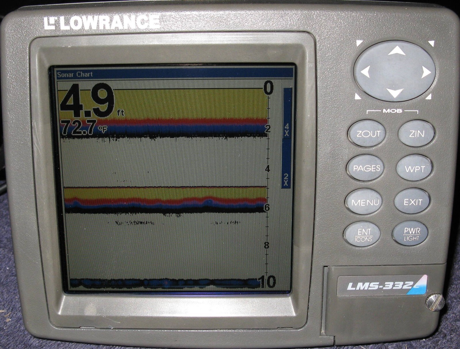 Lowrance Transducer HSTWSBL with mounting bracket eBay