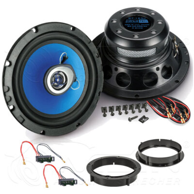 SINUSTEC AUTO LAUTSPRECHER für VW ID.3 ab 2019 Heck Tür Hinten 2-Wege 300W #BZNM