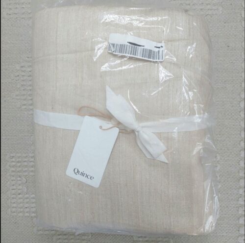 NWT! Quince Raw Silk Sand Blackout Curtains Set Of 2! 48"x108" (A13) - Picture 13 of 13