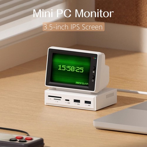 New Mini Computer Secondary Screen LCD Display Monitor USB flash drive Interface - Picture 8 of 17