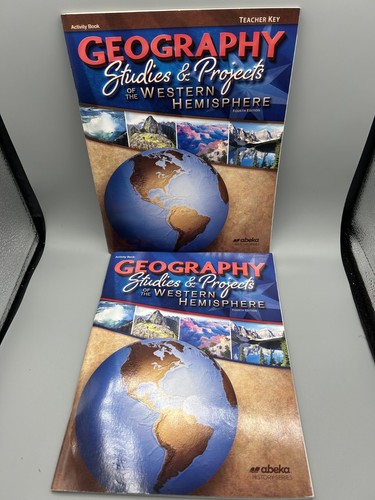 Abeka Geography Studies And Projects of the Western Hemisphere & Key 4th Edition - 第 1/3 張圖片