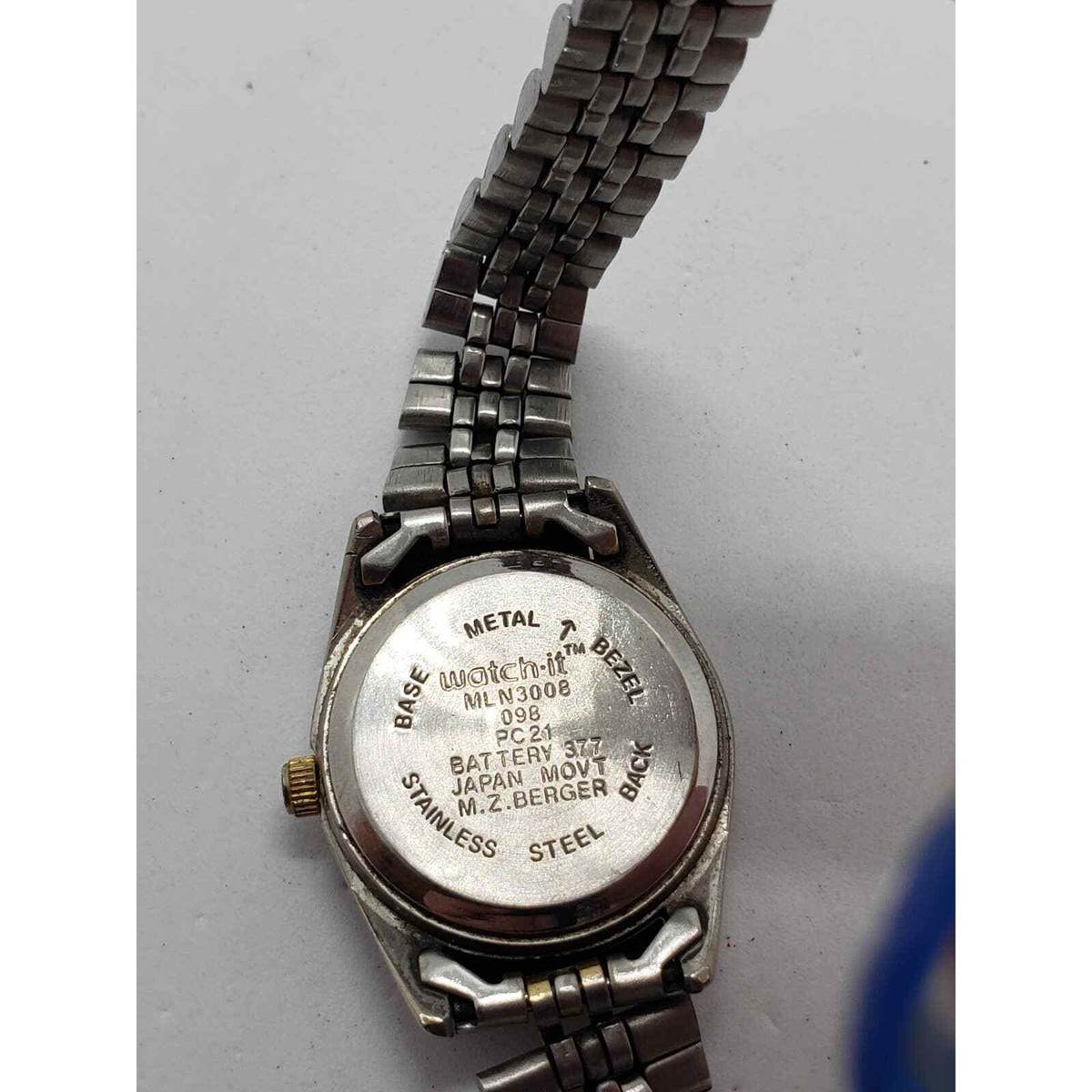Watch-it Women\'s watch. Silver face. MLN3008, 098, PC21 Watch-it Women main image 2