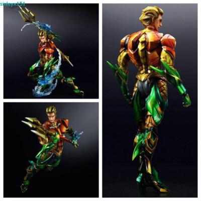 Play Arts Kai Aquaman DC Comics Series 25cm Pvc Action Figure Boxed Toys 25cm