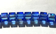 Swarovski Crystal Cubes 6mm 288 pcs Sapphire 5601