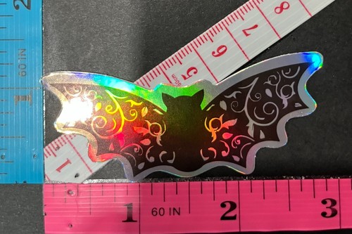 Holographic Rebel Theme Skulls Evil Eye Animals - Your Choice Vinyl Decals - Picture 12 of 90