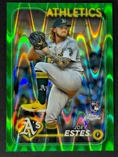 Joey Estes GREEN RAYWAVE REFRACTOR /99 2024 Topps Chrome Update #USC86