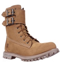 Timberland Earthkeepers 8-inch Double Strap Waterproof Boots - Wheat on sale Timberland Earthkeepers 8-inch Double Strap Waterproof Boots - Wheat on sale