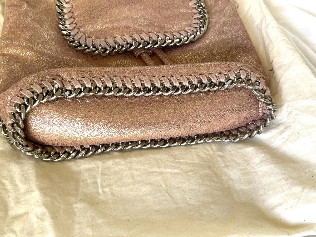 Authentic Stella McCartney Pearlescent Shaggy Deer Mini Rucksack Backpack Pink Authentic Stella McCartney Pearlescent Shaggy Deer Mini  main image 2