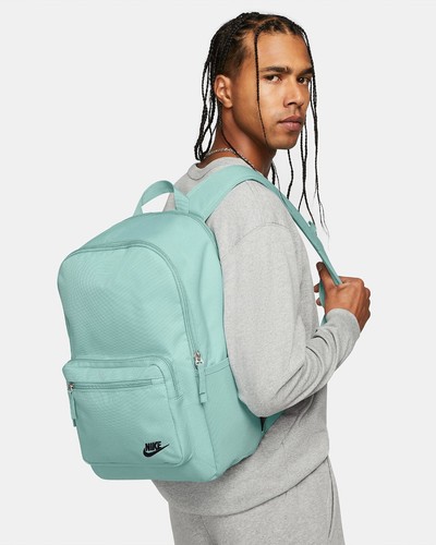 Nike Heritage Eugene Backpack Unisex Sports Travel Gym Durable Bag DB3300-309 - Picture 9 of 10